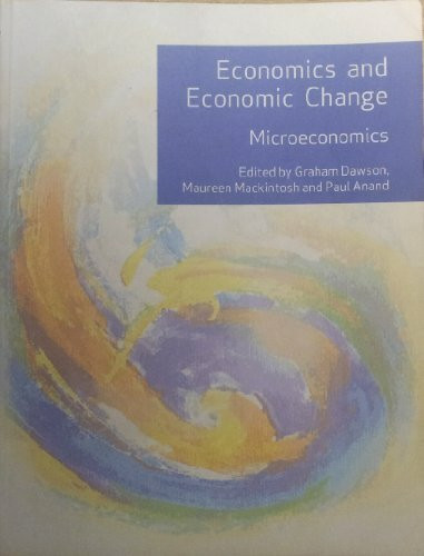 Economics and Economic Change: Microeconomics