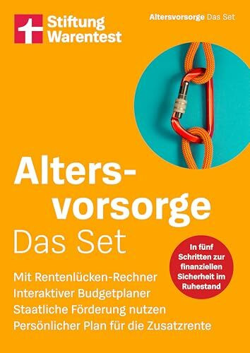 Altersvorsorge: Das Set: Rentenlücken-Rechner, Interaktiver Budgetplaner, Persönlicher Plan für die Zusatzrente, Staatliche Förderung nutzen | Finanzratgeber für Einsteiger