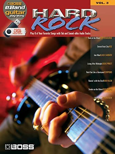 Boss eBand Guitar Play-Along: 3 (Book & Usb): Boss Eband Guitar Play-Along, Includes USB Flashdrive