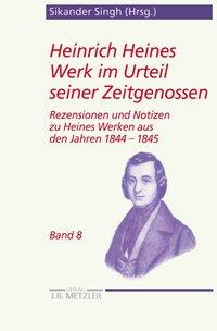 Heinrich Heines Werk im Urteil seiner Zeitgenossen 08