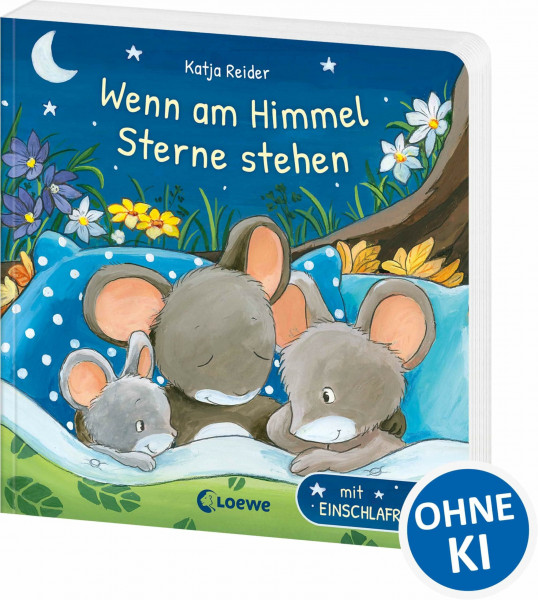 Wenn am Himmel Sterne stehen: Wunderschönes Pappbilderbuch mit Einschlafritualen für Kinder ab 18 Monaten (Loewe von Anfang an)
