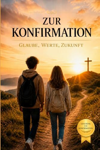 Zur Konfirmation - Glaube Werte, Zukunft - Ein besonders Geschenk: Modernes Geschenk zur Konfirmation, Kommunion und Firmung für Jungen und Mädchen – Christentum, Kirche, Christlich, Jesus, Gott