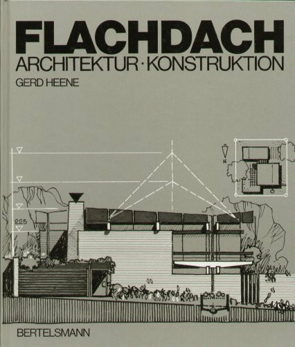 Flachdach. Architektur - Konstruktion.