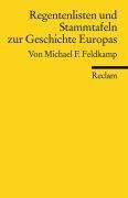 Regentenlisten und Stammtafeln zur Geschichte Europas