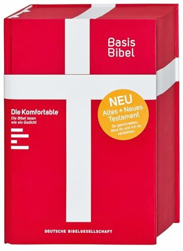 BasisBibel. Die Komfortable. Rot: Altes und Neues Testament. Komfortables Schriftbild (Sinn-Zeilenfall)