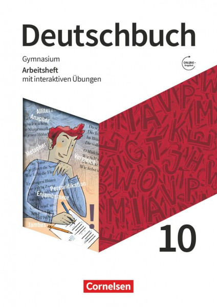 Deutschbuch Gymnasium - Zu den Ausgaben: Neue Allgemeine Ausgabe und Niedersachsen – 2019 - 10. Schuljahr: Arbeitsheft mit interaktiven Übungen online - Mit Lösungen