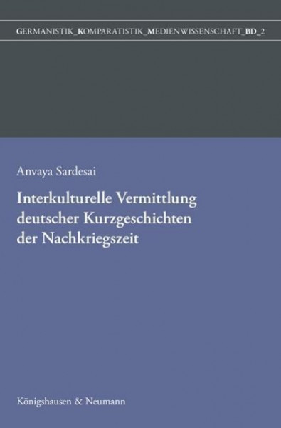Interkulturelle Vermittlung deutscher Kurzgeschichten der Nachkriegszeit