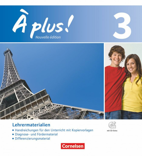 À plus !|NULL|Französisch als 1. und 2. Fremdsprache - Ausgabe 2012|Band 3|NULL|NULL|Lehrkräftematerialien mit CD-Extra im Ordner|CD-ROM und CD auf einem Datenträger
