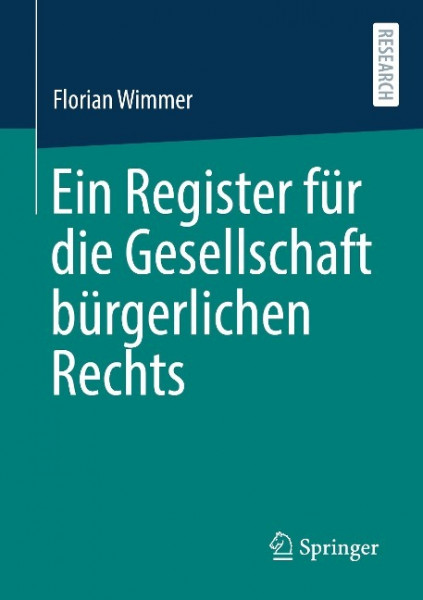 Ein Register für die Gesellschaft bürgerlichen Rechts