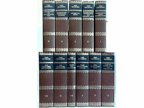 Weltgeschichte. 10 Bände und 1 Zusatzband (zus. 11 Bände).