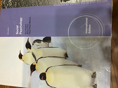 Social Psychology Social Psychology