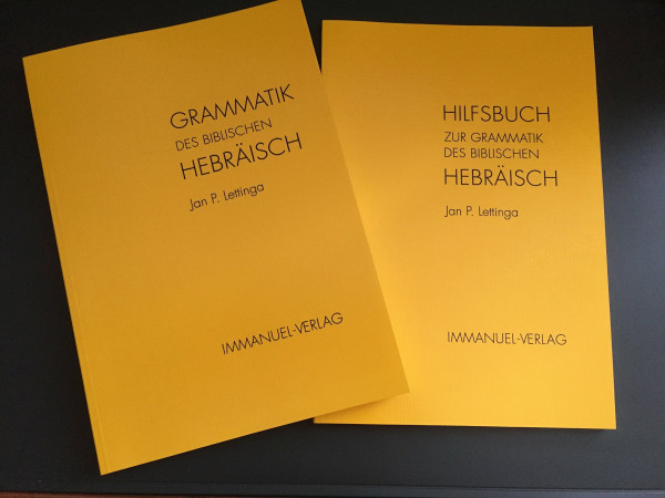 Grammatik des biblischen Hebräisch: Mit Hilfsbuch zur Grammatik des biblischen Hebräisch