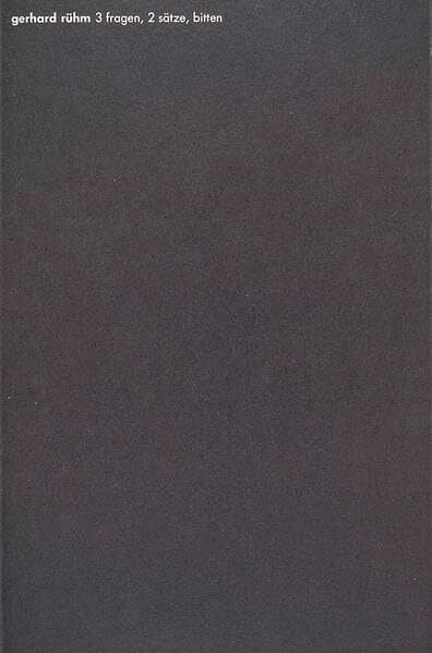 Drei Fragen, zwei Sätze, Bitten Drei Fragen, zwei Sätze, Bitten