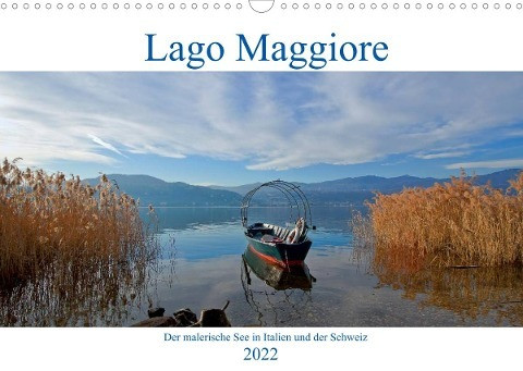Lago Maggiore (Wandkalender 2022 DIN A3 quer)