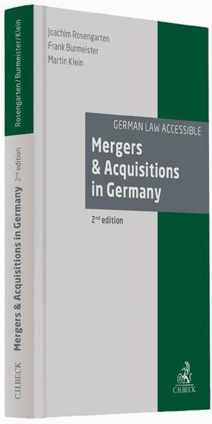 Mergers and Acquisitions in Germany (German Law Accessible)