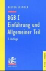 BGB I: Einführung und Allgemeiner Teil. Ein Lehrbuch mit Fällen und Kontrollfragen