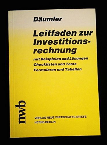 Leitfaden zur Investitionsrechnung