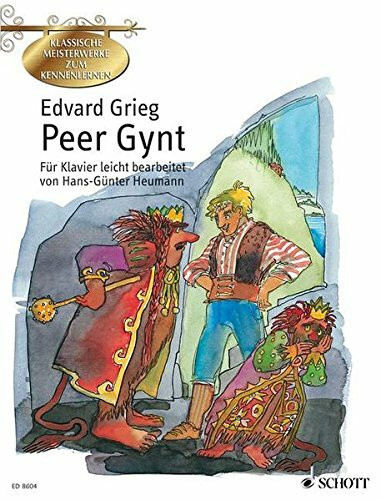 Peer Gynt: Suiten Nr. 1 (op. 46) und Nr. 2 (op. 55). op. 46 und 55. Klavier. (Klassische Meisterwerke zum Kennenlernen)
