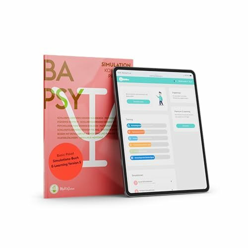 MedGurus BaPsy-DGPs Vorbereitung 2025 Basic Paket – Simulationsbuch und E-Learning mit über 300 Übungsaufgaben zum Einstieg in die Vorbereitung auf den Studieneignungstest Psychologie