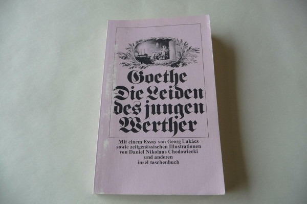 Die Leiden des jungen Werther: Mit e. Essay v. Georg Lukacs. Nachw. v. Jörn Göres. (insel taschenbuch)