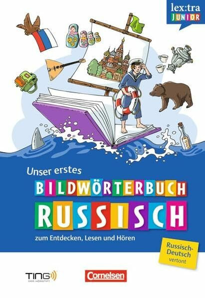 Unser erstes Bildwörterbuch Russisch zum Entdecken, Lesen und Hören