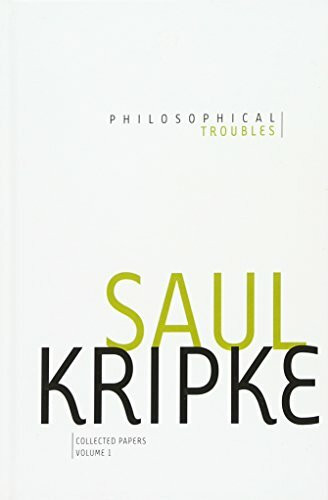 Philosophical Troubles: Collected Papers, Volume 1