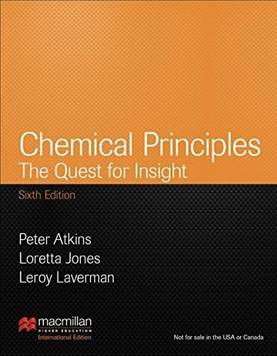 Chemical Principles: The Quest for Insight