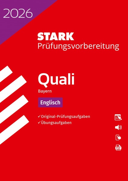 STARK Englisch 9. Klasse - Quali Mittelschule 2026 Bayern - Prüfungsvorbereitung (Abschlussprüfungen)