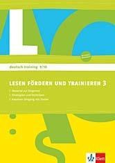 deutsch.training. 9. und 10. Klasse. Arbeitsheft zur Leseförderung