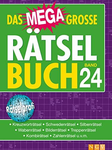 Das megagroße Rätselbuch Band 24: Mehr als 750 Rätsel im XXL-Format