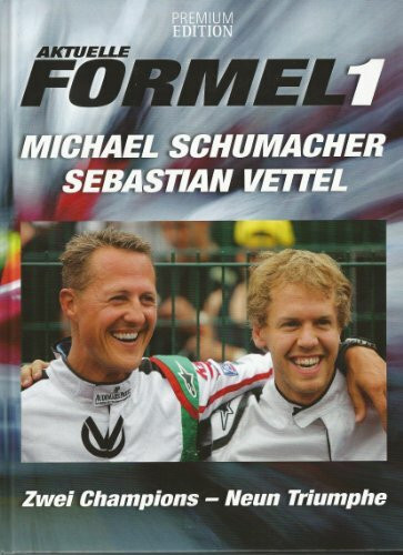 Aktuelle Formel 1 Premium Edition Das Original "Michael Schumacher und Sebastian Vettel" Zwei Champions-Neun Triumphe