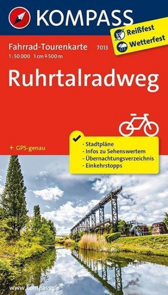 Ruhrtalradweg 1 : 50 000