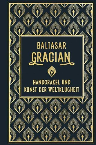 Handorakel und Kunst der Weltklugheit: Leinen mit Goldprägung