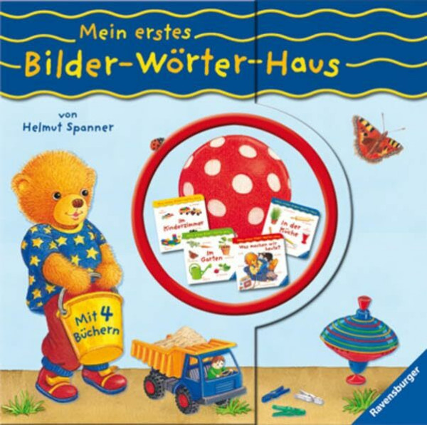 Mein erstes Bilder-Wörter-Haus: 4 Wörterbücher: Enth.: Vier Bildwörterbücher