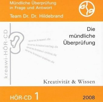 HÖR-CD Mündliche Überprüfung 1: Mündliche Überprüfung für Heilpraktiker in Frage und Antwort