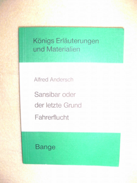 Sansibar oder der letzte Grund /Fahrerflucht