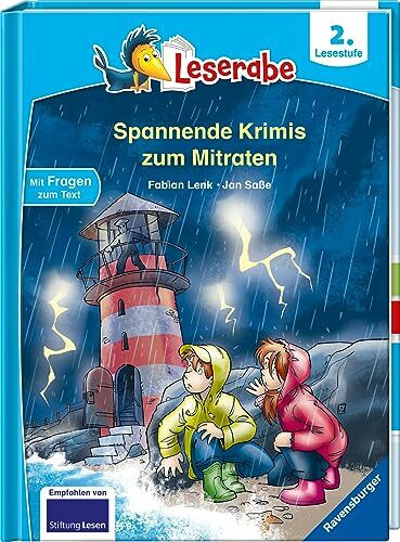 Spannende Krimis zum Mitraten - Leserabe ab 2. Klasse - Erstlesebuch für Kinder ab 7 Jahren: Leserabe ab 2. Klasse - Erstlesebuch für Kinder ab 7 Jahren. Mit Fragen zum Text (Leserabe - 2. Lesestufe)