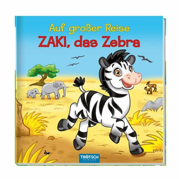Geschichtenbuch "Zaki, das Zebra": Auf großer Reise