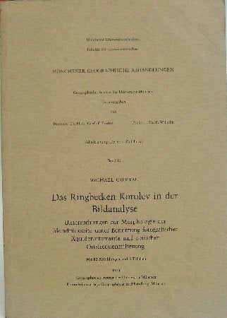 Das Ringbecken Korolev in der Bildanalyse. Untersuchungen zur Morphologie der Mondrückseite unter Benutzung fotografischer Äquidensitometrie und optischer Ortsfrequenzfilterung