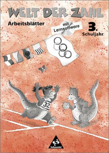 Die Welt der Zahl, Ausgabe Grundschule Hessen, Rheinland-Pfalz und Saarland, Neubearbeitung, 3. Schuljahr, m. CD-ROM, DM u. EURO: Arbeitsheft 3 mit ... der Zahl - Ausgabe 1998 für Grundschulen)