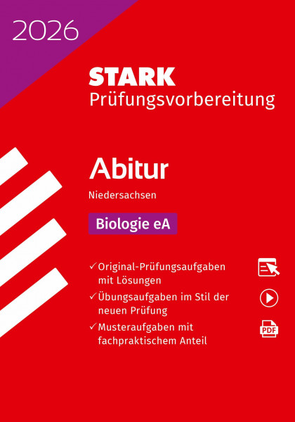 STARK Biologie eA - Abitur 2026 Niedersachsen - Prüfungsvorbereitung (Abitur-Prüfungen)