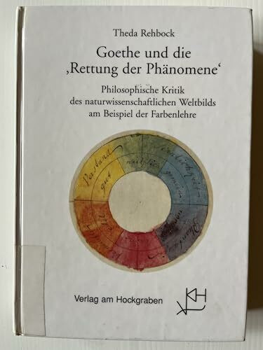 Goethe und die "Rettung der Phänomene": Philosophische Kritik des naturwissenschaftlichen Weltbilds am Beispiel der Farbenlehre