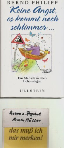 Keine Angst, es kommt noch schlimmer . . .