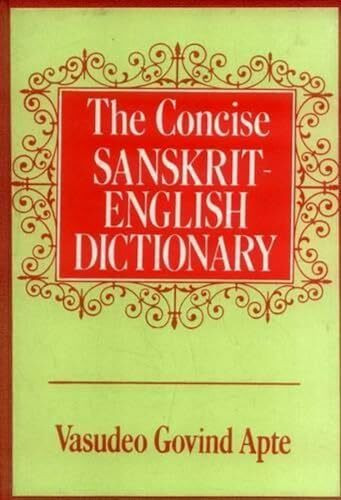 The Concise Sanskrit-English Dictionary