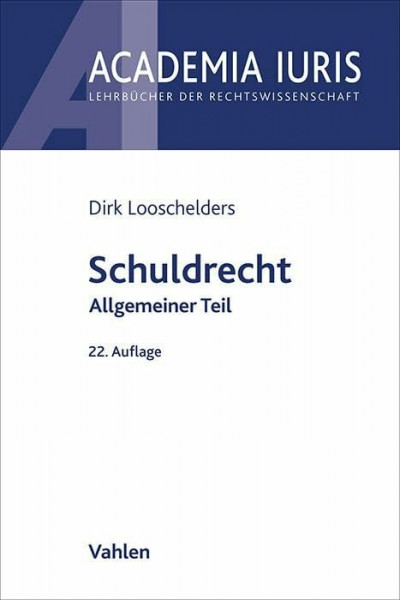 Schuldrecht Allgemeiner Teil (Academia Iuris)