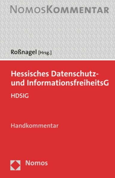 Hessisches Datenschutz- und InformationsfreiheitsG: HDSIG