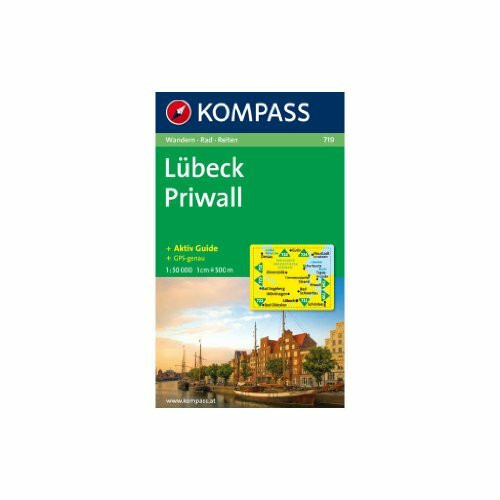Lübeck, Priwall 1: 50 000: Wanderkarte mit Kurzführer und Rad- und Reitwegen. GPS-genau