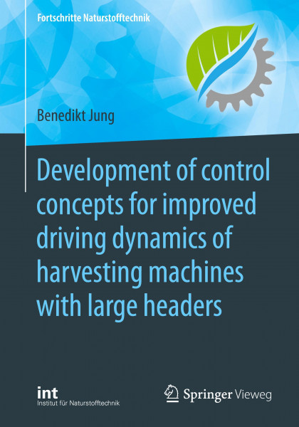 Development of control concepts for improved driving dynamics of harvesting machines with large headers