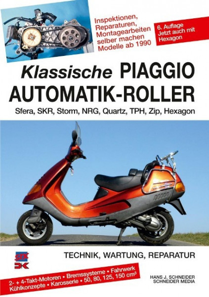 Klassische Piaggio Automatik-Roller