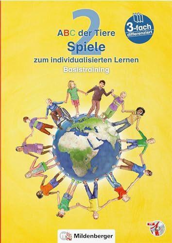 ABC der Tiere 2 – Spiele zum individualisierten Lernen · Basistraining: 3-fach differenziert